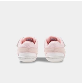 Zapatillas Respetuosas Bebé Deportivas Spaceship rosa de Littlebluelamb