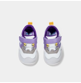 Zapatillas Respetuosas Bebé Deportivas Rocket lila de Littlebluelamb