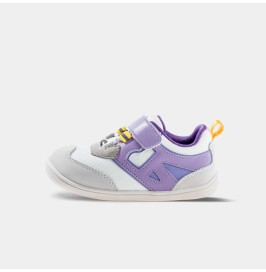 Zapatillas Respetuosas Bebé Deportivas Rocket lila de Littlebluelamb