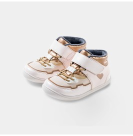 Botas Reindeer rosa de Littlebluelamb