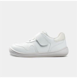 Zapatillas Respetuosas Bebé Deportivas blancas HOP HOP de Littlebluelamb