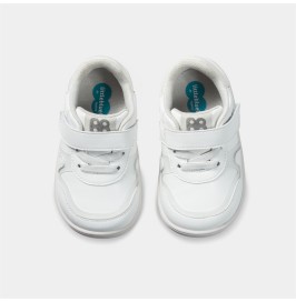 Zapatillas Respetuosas Bebé Deportivas blancas HOP HOP de Littlebluelamb