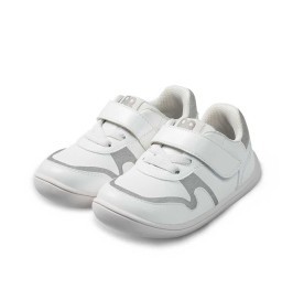 Zapatillas Respetuosas Bebé Deportivas blancas HOP HOP de Littlebluelamb