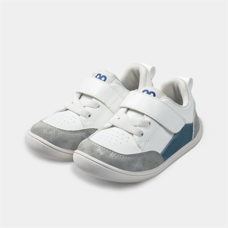Zapatillas Respetuosas Bebé Deportivas azul-gris MOOREA de LittleBlueLamb Zapatillas Respetuosas Bebé Deportivas azul-gris MOOREA de LittleBlueLamb