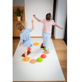 Camino sensorial pastel 6 uds.