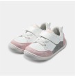 Zapatillas Respetuosas Bebé Deportivas rosa-gris MOOREA de Littlebluelamb