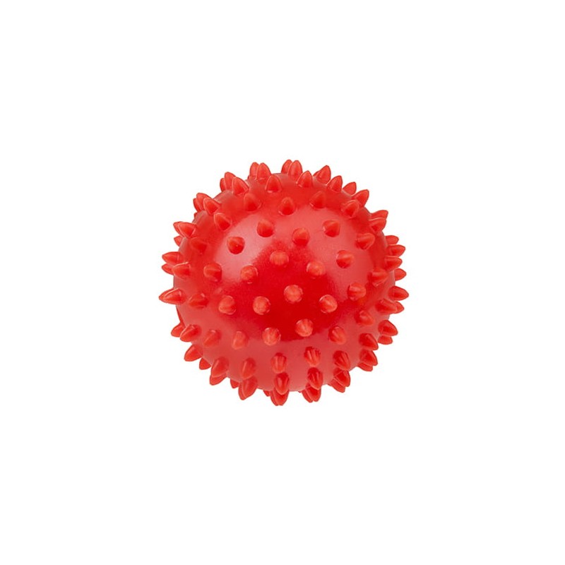 Balón de rehabilitación 7,6cm rojo. Balón de rehabilitación 7,6cm rojo.