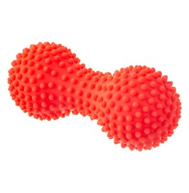 Rodillo para masaje y rehabilitación, duoball 15,5 cm, rojo