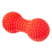 Rodillo para masaje y rehabilitación, duoball 15,5 cm, rojo