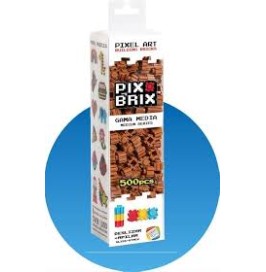 PIX BRIX  MARRON  500 PIEZAS