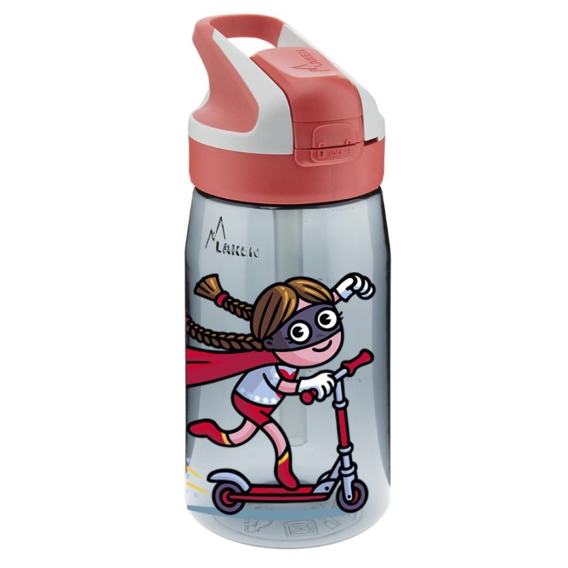 Botella SUPER SCOOTER de Tritan 450 ml con Tapón Summit de Laken