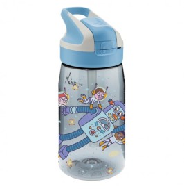 Botella SPACE ROBOT de Tritan 450 ml con Tapón Summit de Laken