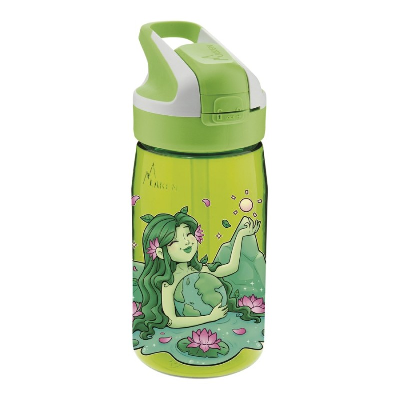Botella DIOSA TIERRA GAIA de Tritan 450 ml con Tapón Summit de Laken Botella DIOSA TIERRA GAIA de Tritan 450 ml con Tapón Summit de Laken