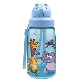 Botella POOL de tritan 450 ml con pajita de Laken