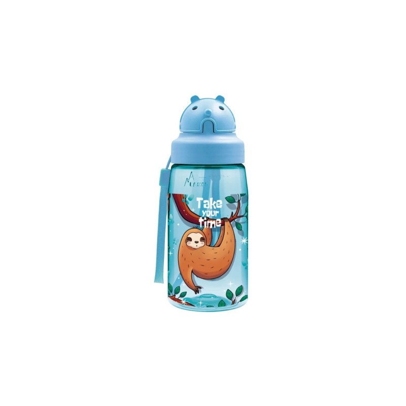 Botella LAZY de tritan 450 ml con pajita de Laken Botella LAZY de tritan 450 ml con pajita de Laken