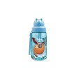Botella LAZY de tritan 450 ml con pajita de Laken Botella LAZY de tritan 450 ml con pajita de Laken