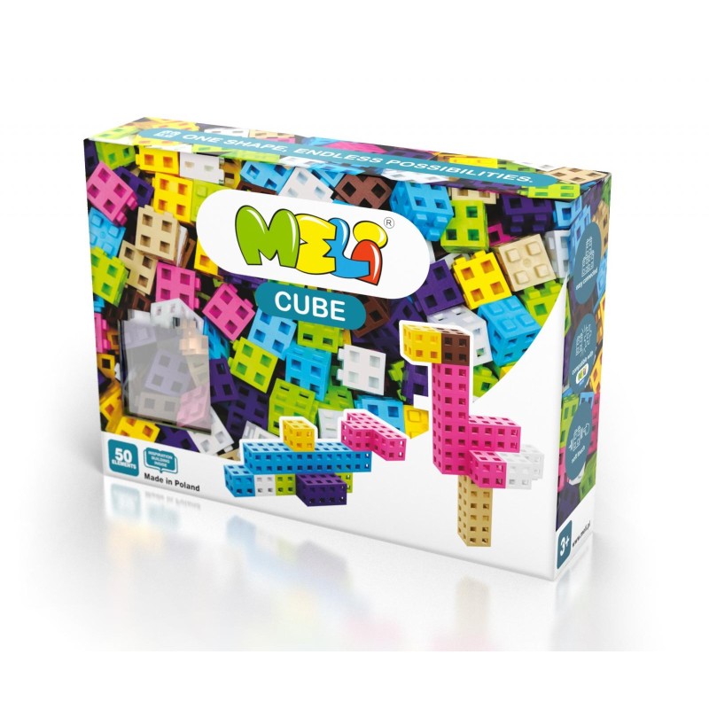 MELI Cube Pastel 50 piezas MELI Cube Pastel 50 piezas