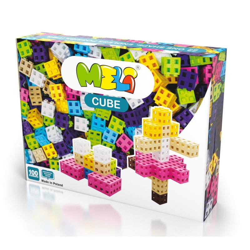 MELI Cube Pastel 100 piezas MELI Cube Pastel 100 piezas
