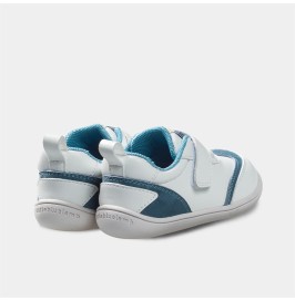 Zapatillas Respetuosas Bebé Deportivas Azul-Blanco NEO de Littlebluelamb