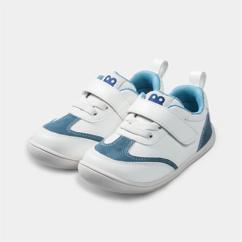 Zapatillas Respetuosas Bebé Deportivas Azul-Blanco NEO de Littlebluelamb Zapatillas Respetuosas Bebé Deportivas Azul-Blanco NEO de Littlebluelamb