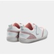 Zapatillas Respetuosas Bebé Deportivas Rosa-Blanco NEO de Littlebluelamb