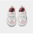 Zapatillas Respetuosas Bebé Deportivas Rosa-Blanco NEO de Littlebluelamb