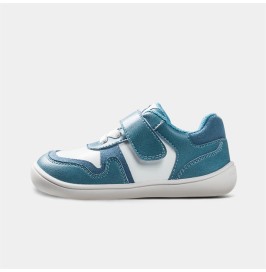Zapatillas Respetuosas Bebé Deportivas azules HOP HOP de Littlebluelamb