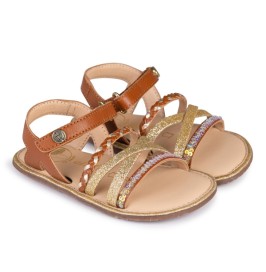 Sandalias barefoot Ibiza moka marrón de Chetto