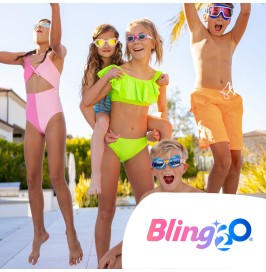 Gafas de buceo BUTTER CUP-PINK LEMONADE de Bling2o