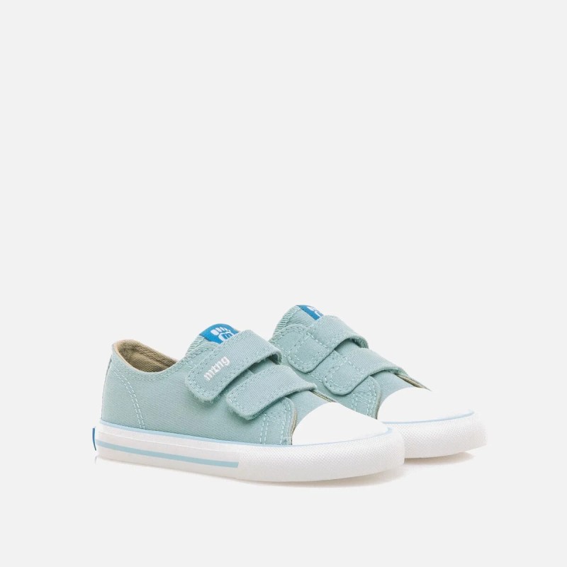 Lonas Respetuosas Bebé CANVER turquesa velcro Mustang Free