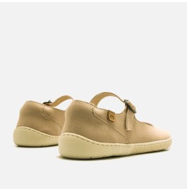 Bailarinas de lona respetuosas Canver beige de Mustang Free