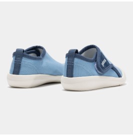 Zapatilla Deportiva Lona Joma Bebé Respetuosa Nen Jr Baby Azules