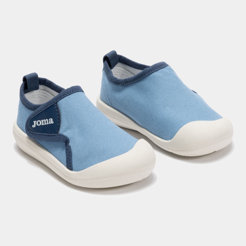 Zapatilla Deportiva Lona Joma Bebé Respetuosa Nen Jr Baby Azules Zapatilla Deportiva Lona Joma Bebé Respetuosa Nen Jr Baby Azules