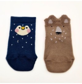 Pack de 2 Pares Calcetines Antideslizantes Respetuosos Attisocks Attipas