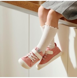 Deportivas respetuosas Denim Skin rosa de ATTIPAS