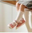 Deportivas respetuosas Denim Skin rosa de ATTIPAS
