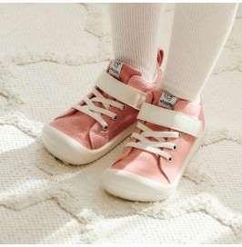 Deportivas respetuosas Denim Skin rosa de ATTIPAS
