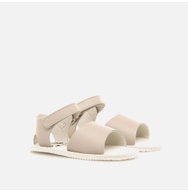 Sandalias de Piel Respetuosas Mustang Napa Nude