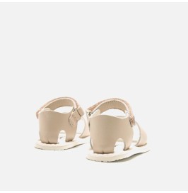 Sandalias de Piel Respetuosas Mustang  Napa Nude