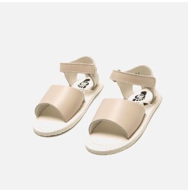Sandalias de Piel Respetuosas Mustang  Napa Nude