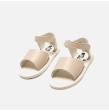 Sandalias de Piel Respetuosas Mustang  Napa Nude