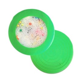 Bolsa sensorial verde PEEKABOO de granja de Jellystone Designs