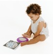 Bolsa sensorial morado PEEKABOO de galaxia de Jellystone Designs