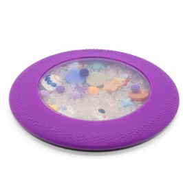 Bolsa sensorial morado PEEKABOO de galaxia de Jellystone Designs
