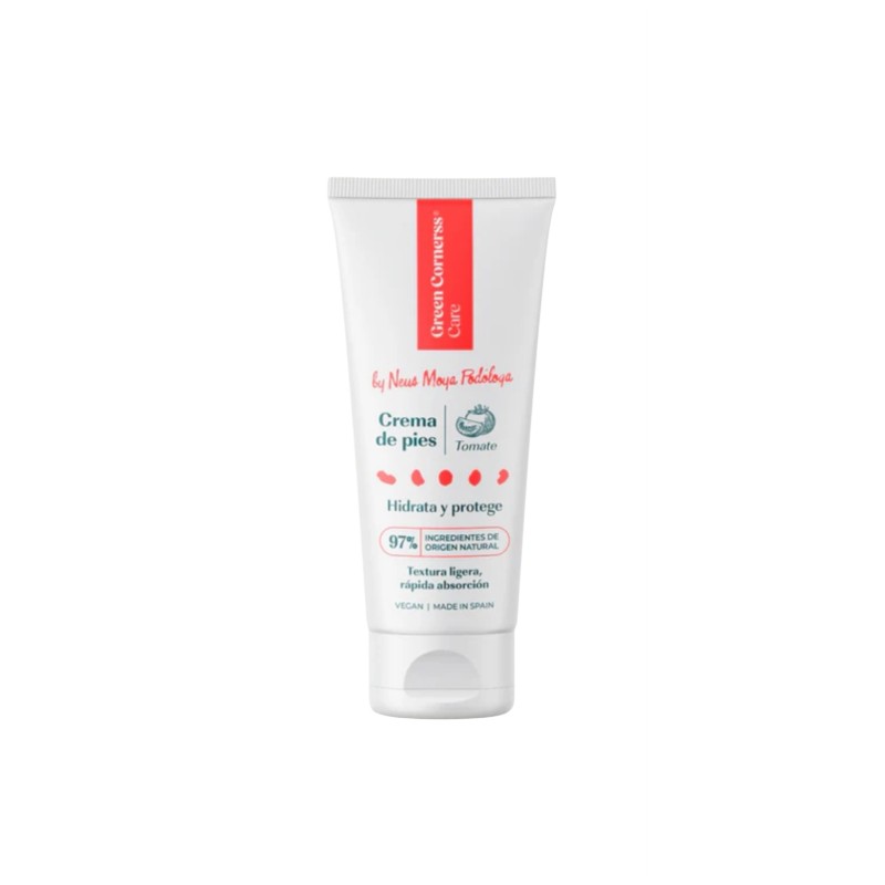 Crema de pies de tomate 75 ml By Neus Moya Podóloga Green Cornerss Crema de pies de tomate 75 ml By Neus Moya Podóloga Green Cornerss