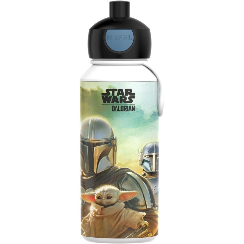 Botella Pop Up Star Wars 400 ml de Mepal Botella Pop Up Star Wars 400 ml de Mepal