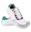Zapatillas deportivas ZZFaber blancas con detalle multicolor de brillo