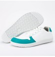 Zapatillas deportivas ZZFaber blancas con detalle verde Zapatillas deportivas ZZFaber blancas con detalle verde