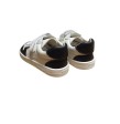 Zapatillas Deportivas Barefoot Blanca y Negra Piruflex