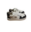 Zapatillas Deportivas Barefoot Blanca y Negra Piruflex